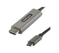 StarTech.com Câble USB C vers HDMI 4K 60Hz HDR10 5m - Câble Adaptateur Vidéo Ultra HD USB Type-C vers HDMI 4K 2.0b - Convertisseur Graphique USB-C vers HDMI HDR - DP 1.4 Alt Mode HBR3