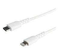 Startech.com câble usb-c vers lightning blanc robuste 2 m - câble de