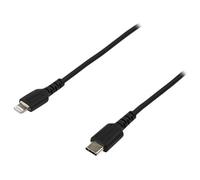 Startech.com câble usb-c vers lightning noir robuste 2 m - câble de c