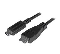 StarTech.com USB C to Micro USB Cable 0.5m - USB 3.1 Type C to Micro USB Type B Cable - Micro USB 3.1 to USB-C - Thunderbolt 3 Compatible (USB31CUB50CM) - Câble USB de type-C - 24 pin USB-C pour Micro-USB de type B - 50 cm
