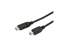 StarTech.com Câble USB-C vers Mini-USB 2m USB 2.0 - USB Type-C Mâle vers Mini-USB B Mâle - 480 Mbit/s - AWG 22/30 - Noir - RoHS/CE/REACH