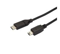 StarTech.com Câble USB-C vers Mini-USB de 2m, Câble de Transfert de Données, USB 2.0, USB-C