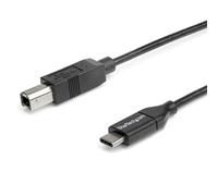StarTech Câble USB-B vers USB-C 2 m – USB 2.0 pour transfert de données