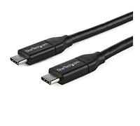 StarTech.com Câble de Charge Rapide USB-C de 1m, Charge et Synchronisation, 100W (5A) PD, USB 2.0, Certifié USB-IF - Cordon de Charge USB C