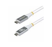 StarTech.com Câble USB4 de 1,5m, 80 Gbit/s, Câble USB-C Certifié USB-IF, 240 W PD, 8K 120 Hz/4K 240 Hz DP2.1 DP80, Gaine en TPE, Compatible Thunderbol