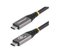 StarTech Câble USB4 CC3M20GUSB4CX — 3 m, 20 Gbit/s certifié USB-IF, 60 W PD, 4K 120 Hz DP 2.1, Noir