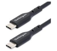 StarTech.com - Câble USB - USB-C (M) pour USB-C (M) - USB 2.0 - 3 A - 1 m - USB Power Delivery (60W) - noir (pack de 2)