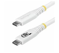 StarTech.com - Câble USB - USB-C (M) pour USB-C (M) - USB4 / Thunderbolt 3 / Thunderbolt 4 / DisplayPort 1.4 - 2 m - support 4K 120 Hz, robuste, gamme de puissance étendue (EPR), support pour Power De
