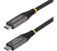 StarTech.com - Câble USB - USB-C (M) pour USB-C (M) - USB4 / Thunderbolt / DisplayPort 2.1 - 2 m - actif, support pour 8K60Hz, support pour 4K240Hz, gamme de puissance étendue (EPR), débit de transfer