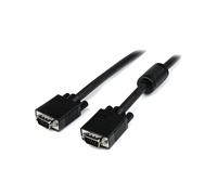 StarTech.com Câble VGA Coaxial 5m HD15 M/M - Résolution 1920x1200 - Contacts Nickel - Température Opération 0-60°C - Référence MXTMMHQ5M