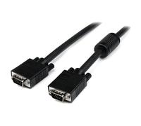 STARTECH Câble VGA coaxial de 25 m HD15 pour écran haute résolution - M/M - Première extrémité : 1 x 15 Aiguilles HD-15 Mâle VGA