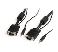 StarTech Câble vidéo coaxial VGA HD15 M/M haute résolution avec audio 5 m