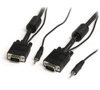 StarTech.com Câble vidéo coaxial pour ecran VGA haute resolution 5 m avec audio HD15 M/M