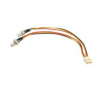 StarTech.com Câble Y d'alimentation pour Ventilateur TX3 - Câble Répartiteur 3 broches pour PC -15cm