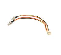 StarTech Câble Y ventilateur TX3 – 3 broches 15 cm – 1x Molex F, 2x Molex M