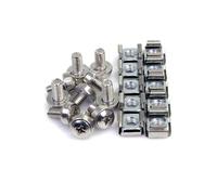 StarTech.com CABSCREWM62 Vis De Montage M6 Avec Écrous Cage - Lot De 100
