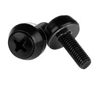 StarTech.com CABSCREWSM5B M5 X 12Mm - Vis De Montage 100 Paquet Noir
