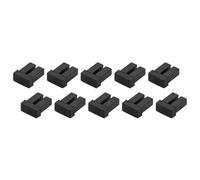 StarTech Cache-poussière SFP LC SFPLCCAP10 – Paquet de 10 – Noir