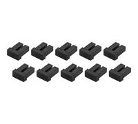StarTech.com Cache-poussière pour SFP LC - Paquet de 10 - Couvertures anti-poussière pour port à fibre optique SFP LC - Housse de protection - noir (pack de 10)