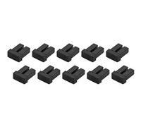 StarTech.com Cache-poussière pour SFP LC - Paquet de 10 - Couvertures anti-poussière pour port à fibre optique SFP LC - Housse de protection - noir (pack de 10)
