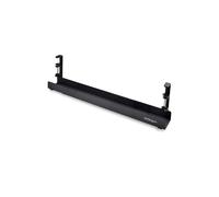 StarTech.com CALB-DESK-CABLE-TRAY Goulotte Passe Câble Bureau Acier Noir Ajustable 80-120cm, Pinces Fixation 5-50mm, Support Multiprise 105mm Largeur