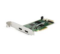 StarTech.com Carte Acquisition HDMI PCIe - Carte Capture Vidéo HDMI 2.0 4K 60Hz PCI Express - HDR10 - Acquisition Vidéo USB PCIe x4 de Bureau - VHS/Streaming Live - Compatible H.264