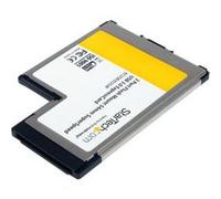 StarTech.com Carte Adaptateur ExpressCard/54 vers 2 Ports USB 3.0 avec Support UASP - 1x ExpressCard 54mm - 2x USB 3.0 A Femelle - Adaptateur USB - ExpressCard - USB 3.0 x 2 - pour P/N: S2510BU33PW, S