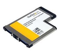 StarTech.com Carte Adaptateur ExpressCard/54 vers 2 Ports USB 3.0 avec Support UASP - 1x ExpressCard 54mm - 2x USB 3.0 A Femelle - Adaptateur USB - ExpressCard - USB 3.0 x 2 - pour P/N: S2510BU33PW, S