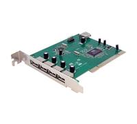 StarTech.com Carte Adaptateur PCI vers 7 Ports USB 2.0 - Interne Externe