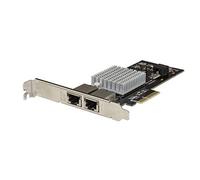 StarTech.com Carte Adaptateur Réseau PCIe 10G à 2 ports - Adapteur d'Interface Réseau Intel-X550AT 10GBASE-T & NBASE-T PCI Express 10/5/2.5/1GbE Multi Gigabit Ethernet 5 Speed NIC LAN Card