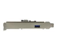 ST PEXUSB311EI - Carte PCIe, 1 interne 1 port externe USB 3.1, profil bas en opti