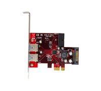 Startech.com carte contrôleur pci express à 4 ports usb 3.0 - 2 extern
