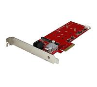 StarTech.com Carte contrôleur PCI Express RAID pour 2 SSD M.2 NGFF plus 2 ports SATA III 6 Gb/s - Carte PCIe SATA (PEXM2SAT3422)