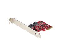 StarTech.com Carte PCI Express SATA 2 ports - Contrôleur PCIe SATA - ASM1166 Raid - Convertisseur PCI Express 2.0 vers SATA - Connecteurs Empilés - Carte d'Extension SATA (2P6GR-PCIE-SATA-CARD) - contrôleur de stockage - SATA 6Gb/s - PCIe 2.0 x2