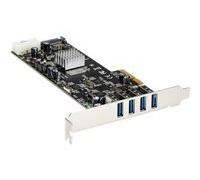 StarTech.com Carte contrôleur PCIe 4x USB 3.0 - UASP