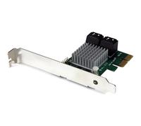 StarTech.com Carte Contrôleur RAID PCI Express 2.0 SATA III 6Gbps à 4 ports avec HyperDuo SSD Tiering - Adaptateur Contrôleur PC