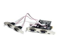 StarTech.com Carte d'interface PCI Express 4 ports série RS232 avec UART 16550