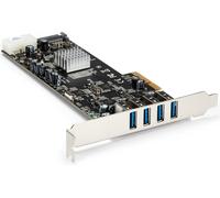 StarTech.com Carte d'interface PCI Express 4 ports USB 3.0 SuperSpeed avec 4 canaux 5Gb/s et UASP