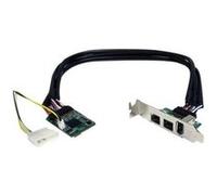 ST MPEX1394B3 - Carte PCIe 3 ports 1394a, 1394b FireWire