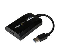 StarTech.com Carte graphique externe USB 3.0 vers HDMI - Adaptateur Graphique Vidéo Double Écran/Multi-écrans Externe USB 3.0 vers HDMI pour Mac et PC - Certifié DisplayLink - HD 1080p (USB32HDPRO)