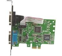 Startech.com carte pci express à 2 ports série db9 rs232 - adaptateur