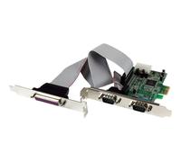 StarTech.com Carte PCI Express avec 2 Ports Série RS232 et 1 Port Parallèle - UART 16550 (PEX2S5531P) - Adaptateur série/parallèle - PCIe - série RS-232