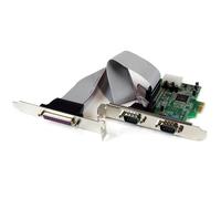 Carte pci express 2 ports série rs232 1 port parallèle - uart 16550 -