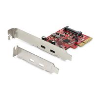 Startech.com pcie usb 3.1 card, 2x usb c 3.1 gen 2 10gbps, pcie gen 3
