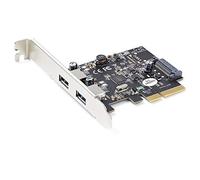 StarTech.com Carte PCIe 2 Ports USB - 10Gbps/port - Carte Contrôleur Hôte USB 3.1/3.2 Gen 2 Type-A PCI Express 3.0x2 - Carte Adaptateur Add. - Full/Low Profile - Windows & Linux (PEXUSB312A3) - adaptateur USB - PCIe 3.0 x4 - USB-C 3.1 Gen 2 x 2 - Conformi