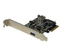 ST PEXUSB311EI - Carte PCIe, 1 interne 1 port externe USB 3.1, profil bas en opti