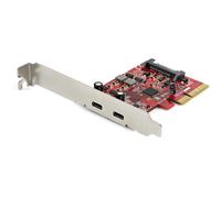 StarTech.com Carte PCIe 2 ports USB 3.1 - 2x USB-C - USB 3.1 Gen 2 jusqu'à 10Gbps