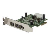 StarTech.com Carte PCIe 3x FireWire 1394 - 1x a 2x b