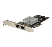 StarTech.com Carte Adaptateur Réseau PCIe 10G à 2 ports - Adapteur d'Interface Réseau Intel-X550AT 10GBASE-T & NBASE-T PCI Express 10/5/2.5/1GbE Multi Gigabit Ethernet 5 Speed NIC LAN Card