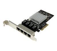 StarTech.com Carte réseau PCI Express à 4 ports Gigabit Ethernet avec chipset Intel I350